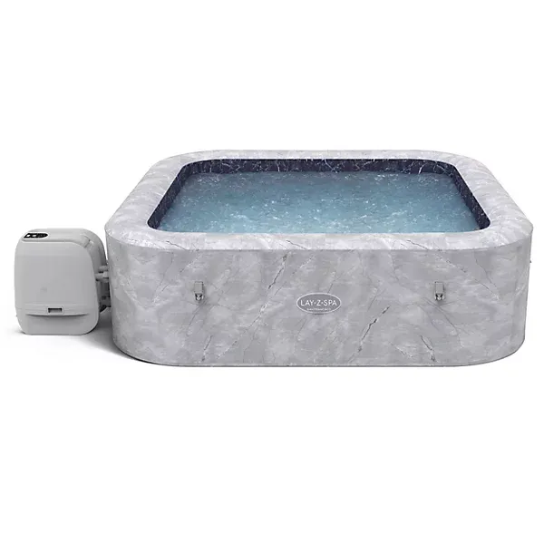 Lay-Z-Spa San Francisco HydroJet Hot Tub, 7 Person with Seats and Lights